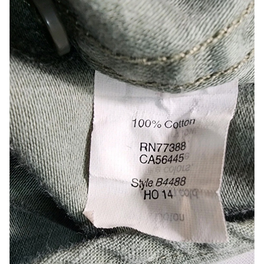 J Crew WOMENS SIZE M Military Pocket Shirt Fresh Sage Green - Picture 6 of 11